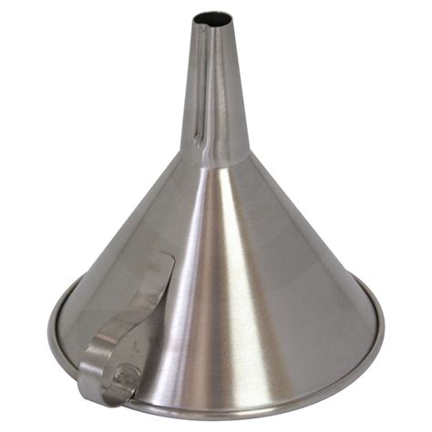 fabricate metal funnel|12 inch stainless steel funnel.